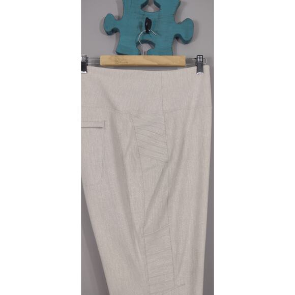 Athleta plus size 2X Delancey textured moto tight legging Creme activewear - Picture 3 of 16